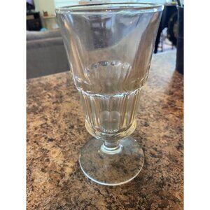 Hazel Atlas 90060 16 ounce Soda Fountain Glass Retro